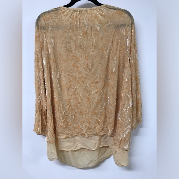 Women's 3/4 Sleeve Floral Printed Long Top T Shirt Clothing Blouse Dress Top - Picture 2 of 3